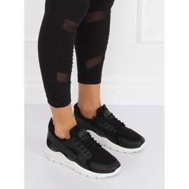 Fekete LA18P Fekete sportcipő 1