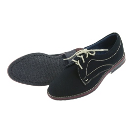 Gregors Fiúk cipő 141 bőr sötétkék betét 5