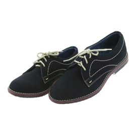 Gregors Fiúk cipő 141 bőr sötétkék betét 3