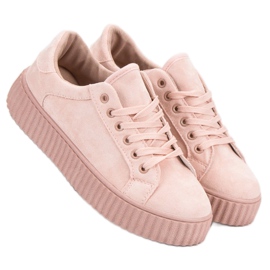 Seastar Pink Suede Creepers rózsaszín 2
