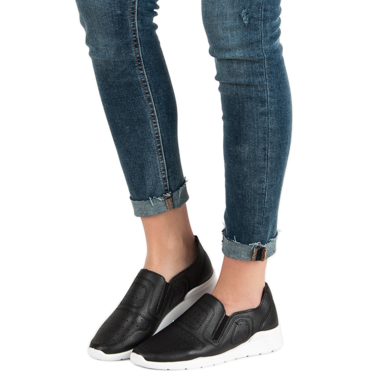 Queen Bee Slip On Light Cipők fekete 1