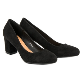 Nio Nio Fekete velúr szivattyúk 1