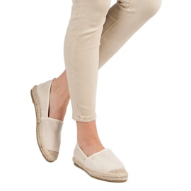 Bestelle Velúr Espadrilles sárga 2