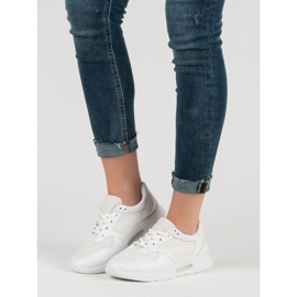 Fűzős sportcipő fehér 2