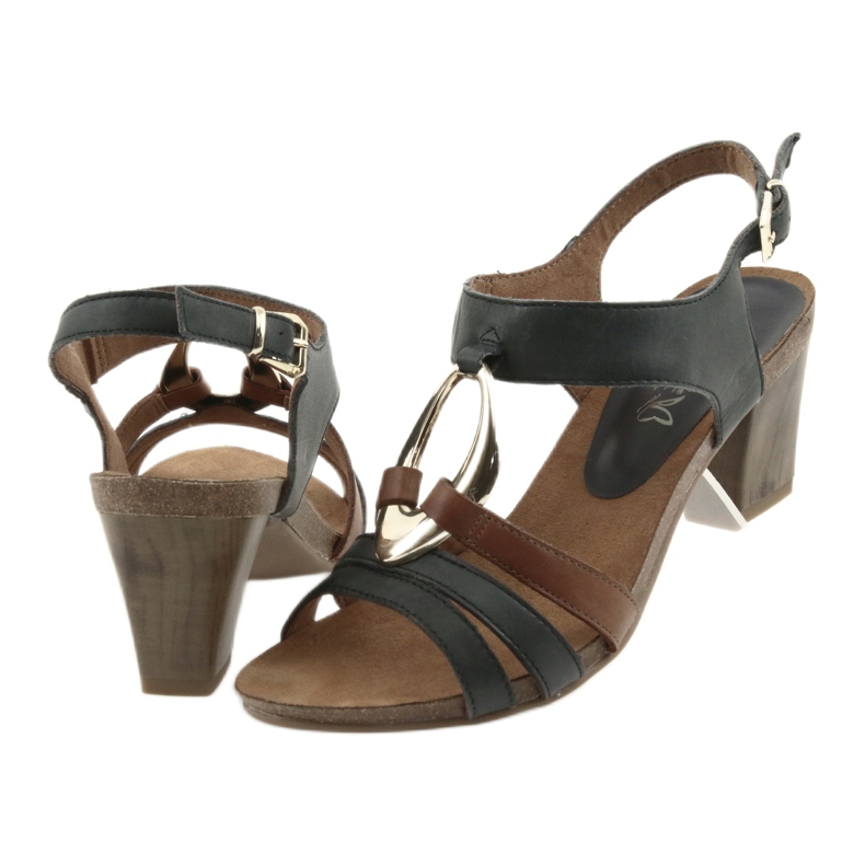 Caprice női szandál arany ovális barna sárga sötétkék 4 Caprice női szandál arany ovális barna sárga sötétkék 4