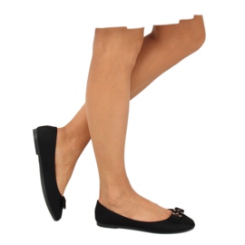 Fekete női balerinák JM3553J Negro 2