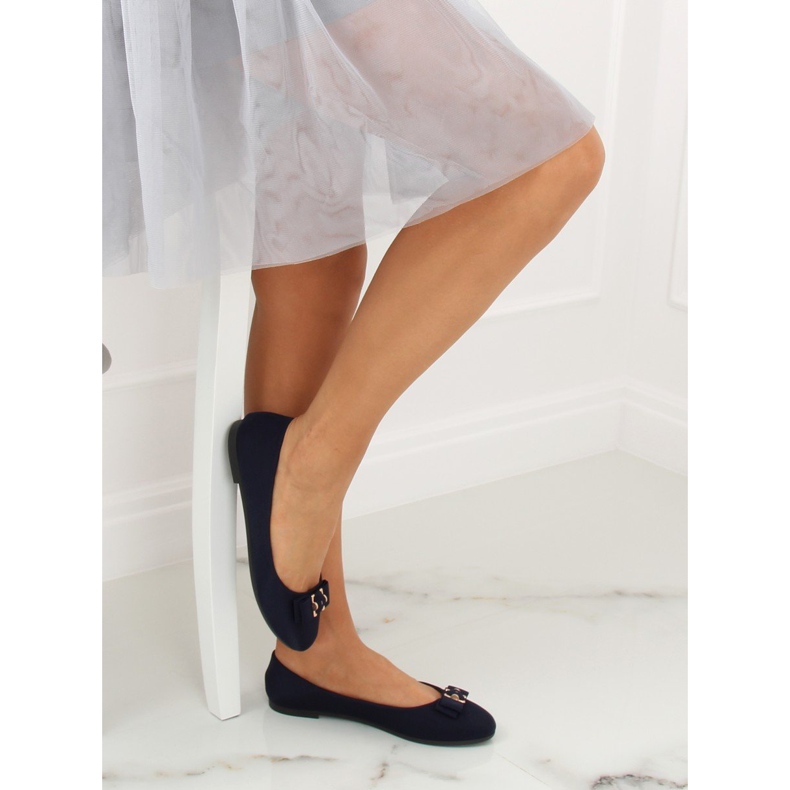 Női sötétkék balerinák JM3553J Azul Marino 2