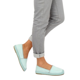 Espadrilles, velúr menta AF40 LT.GREEN zöld sokszínű 2 Espadrilles, velúr menta AF40 LT.GREEN zöld sokszínű 2