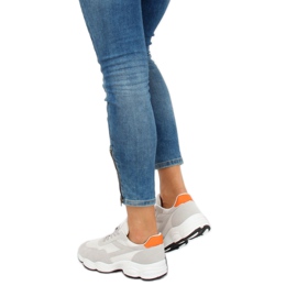 Fehér E-102 Fehér sportcipő 1