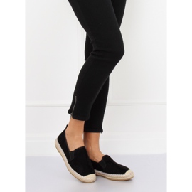 Fekete espadrilles 1768-11 Black 1