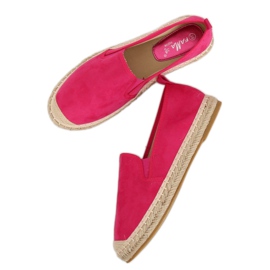 Fukszia 1768-11 Fushia női espadrilles rózsaszín 1