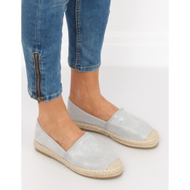 Szürke espadrillák nőknek 665-3 Szürke 1