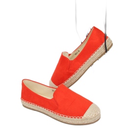Narancssárga espadrilles nőknek 180-5 Orange 1