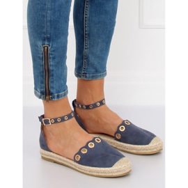 Espadrilles hevederrel LX170 Blue sötétkék 2