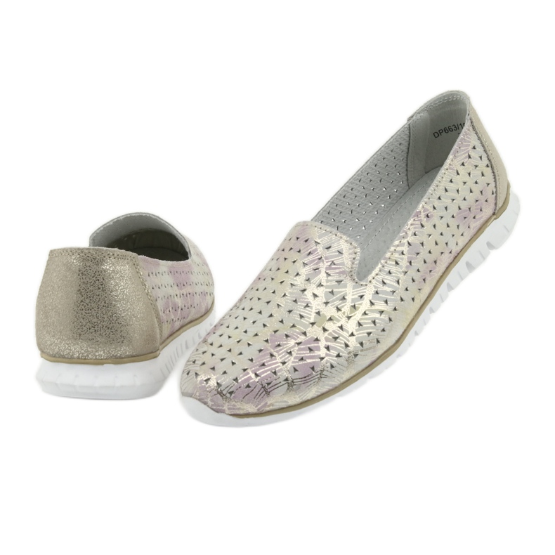 Filippo 663 női sportbőr urak fehér rózsaszín 4