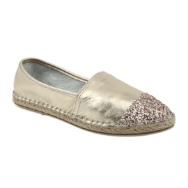 Badura női espadrilles 6544 sárga 1