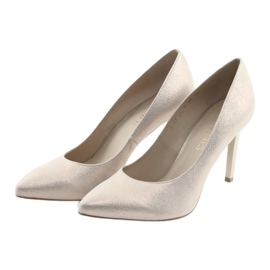 Szivattyúk női bőr cipő arany Anis 4527 aranysárga 3