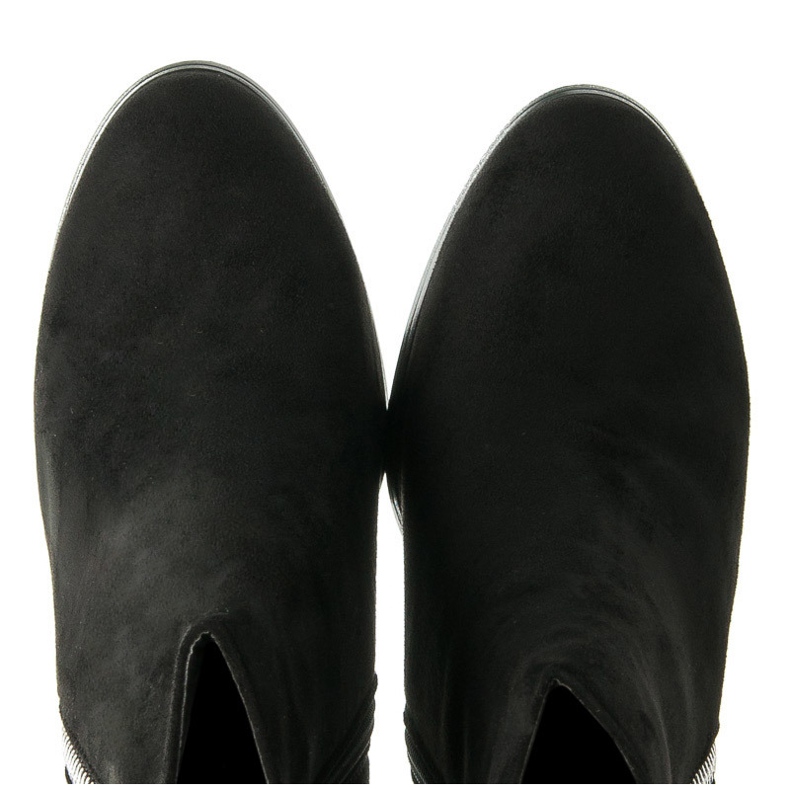 Ch. Creation Kényelmes magas sarkú cipő fekete 1 Ch. Creation Kényelmes magas sarkú cipő fekete 1