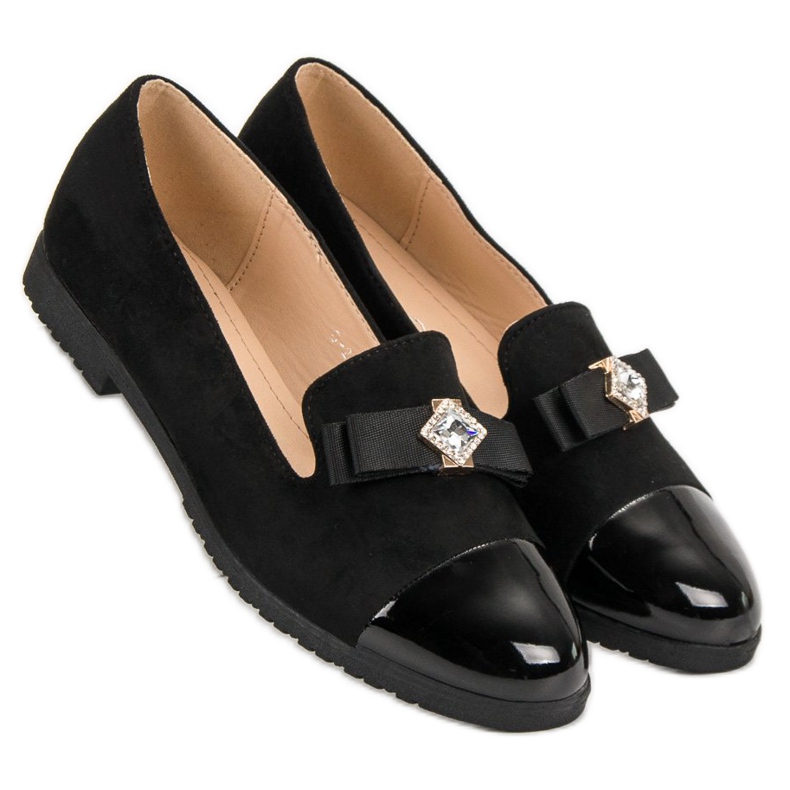 Lakkozott orral rendelkező urak fekete 2 Lakkozott orral rendelkező urak fekete 2