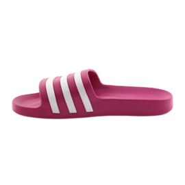 Adidas Adilette Aqua F35536 papucs fehér rózsaszín 2