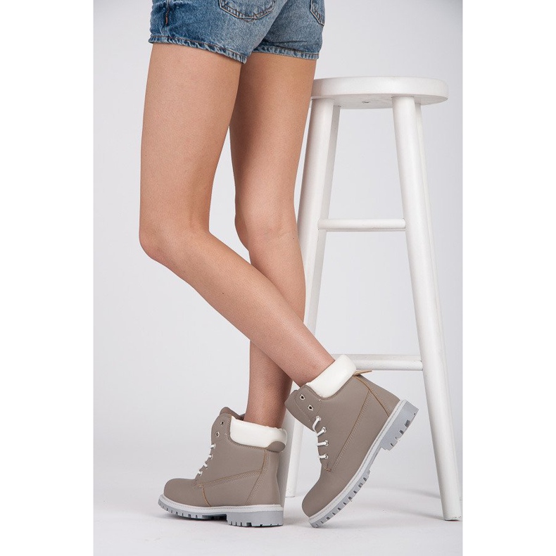 Via Giulia  Pastelove Trappers barna 1