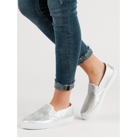 Ezüst Slipons szürke 1