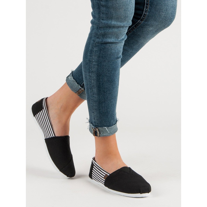 Slip On Light Cipők fehér fekete 1 Slip On Light Cipők fehér fekete 1