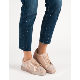 Bestelle Sportcipők strasszokkal rózsaszín 1