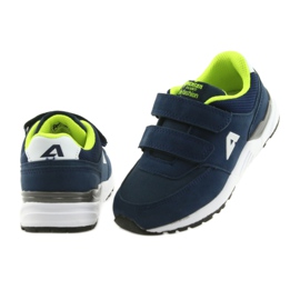 American Club BS09 sötétkék bőr talpbetét zöld 4