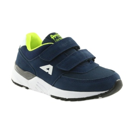 American Club BS09 sötétkék bőr talpbetét zöld 1