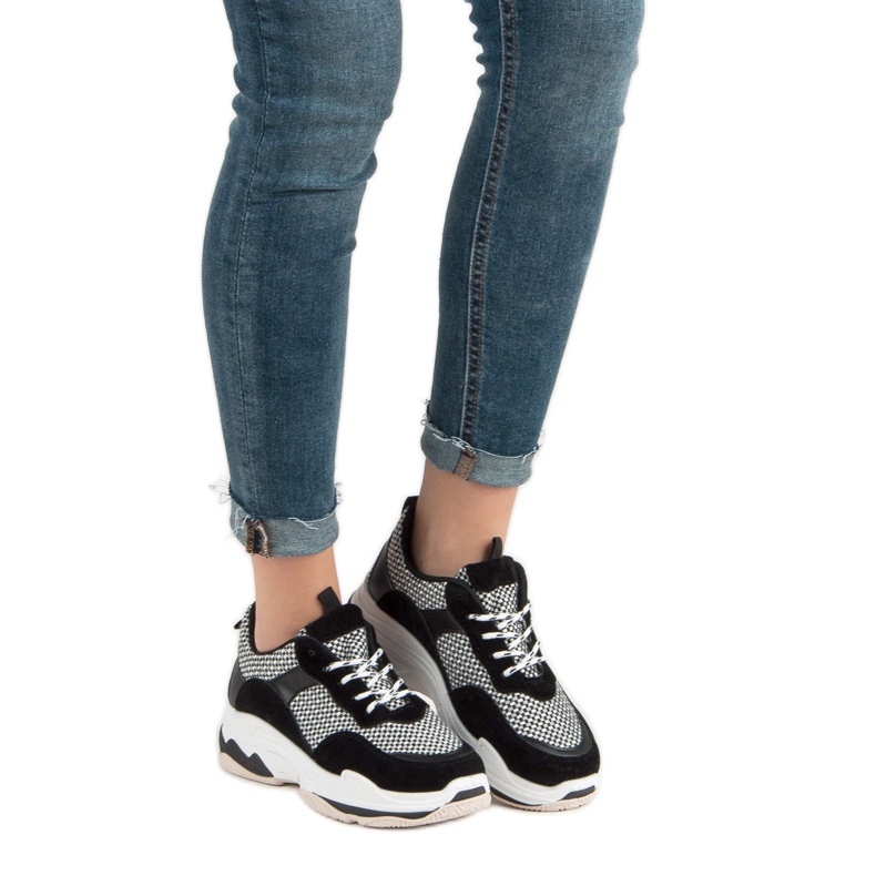 Kylie Cipők a platformon fekete 1