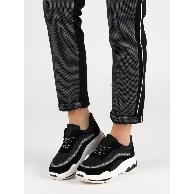 Fekete VICES sportcipő 1