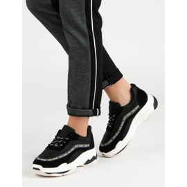 Fekete VICES sportcipő 2