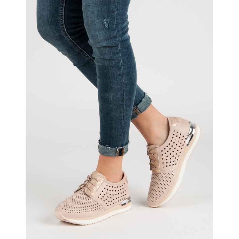 Aclys Áttört rózsaszín brogues barna 1 Aclys Áttört rózsaszín brogues barna 1