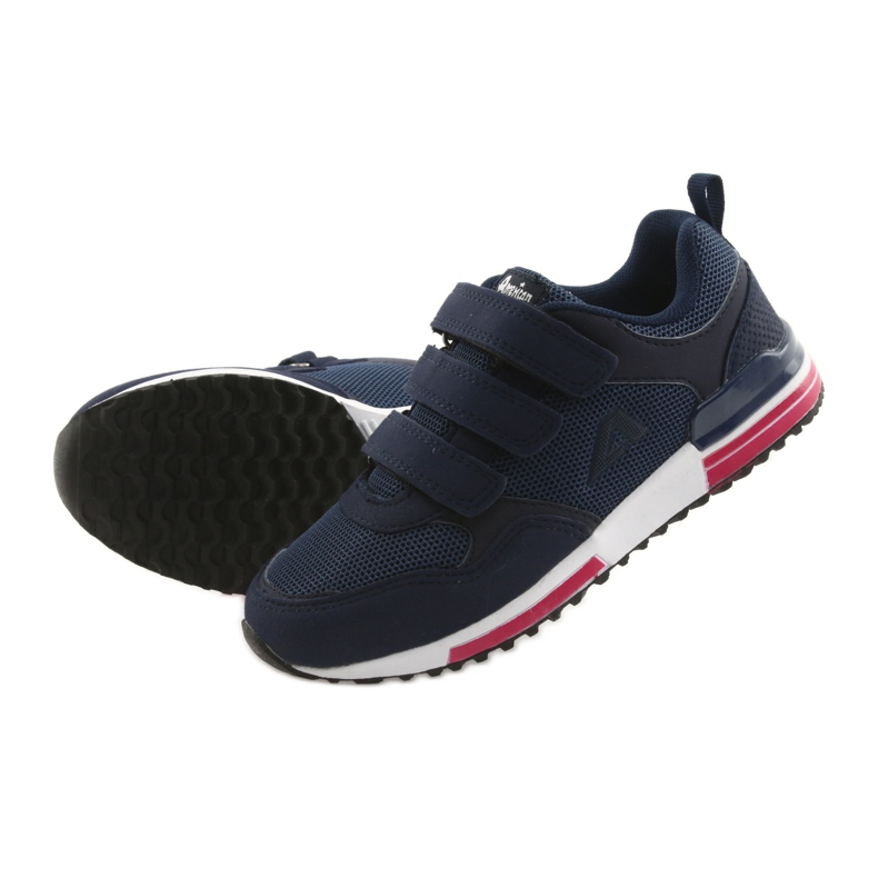 American Club 5 bőr talpbetét, sötétkék 5