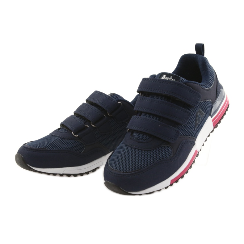 American Club 5 bőr talpbetét, sötétkék 3