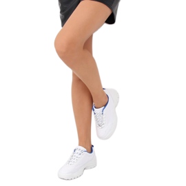 Fehér és kék sportcipő 6256 Kék 1