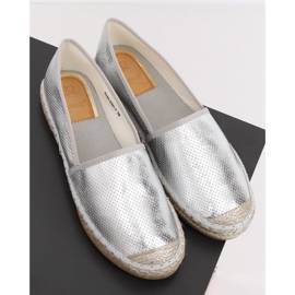 Ezüst metál Espadrilles A645-ESP-1 Silver szürke 2