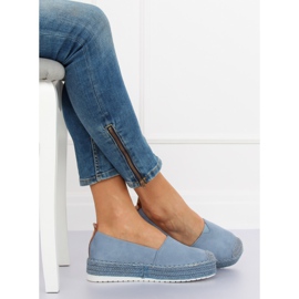 Magas talpú espadrillok BL247 Blue II-GAT kék 1
