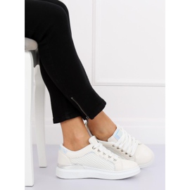 Fehér holografikus cipők ZF-40 Fehér 1