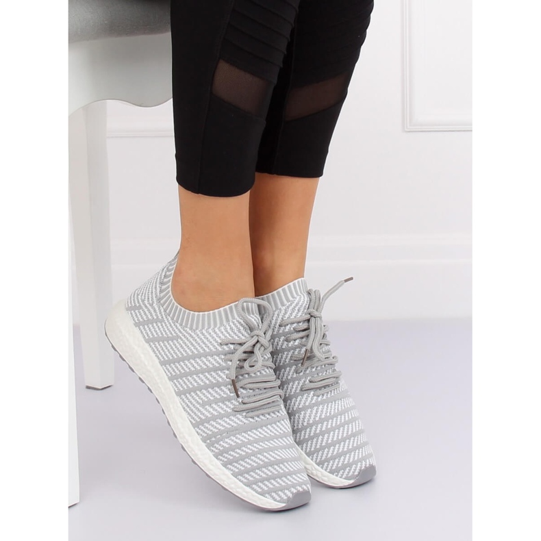 Szürke HY2812 Világosszürke sportcipő 1