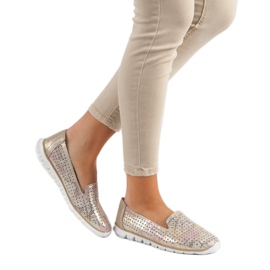 Filippo Divatos bőr urak sárga 2