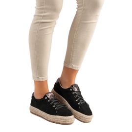 Seastar Kötött Espadrilles fekete 2