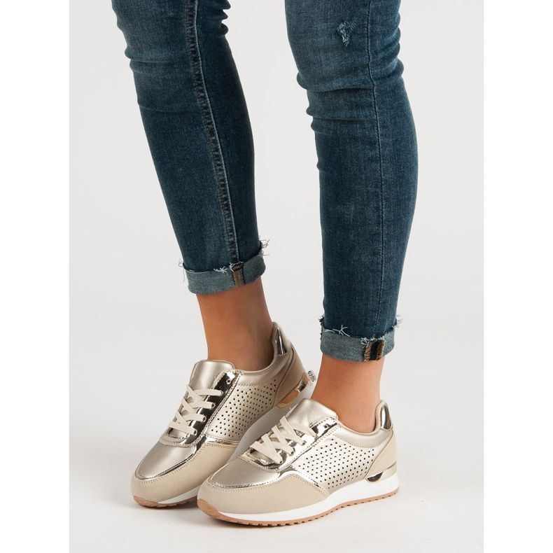 Arany sportcipő aranysárga 1