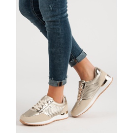 Arany sportcipő aranysárga 2