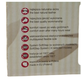 Arka Ark szivattyúk nők bőr rugalmas talp 5137 szürke 7