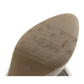 Arka Ark szivattyúk nők bőr rugalmas talp 5137 szürke 6