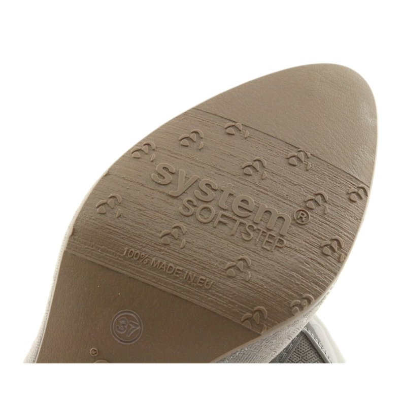 Arka Ark szivattyúk nők bőr rugalmas talp 5137 szürke 6