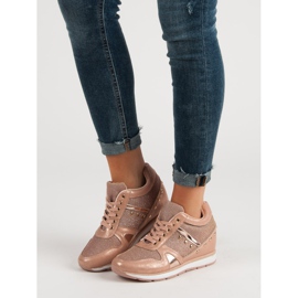 Cm Paris Rózsaszín cipők strasszokkal 2