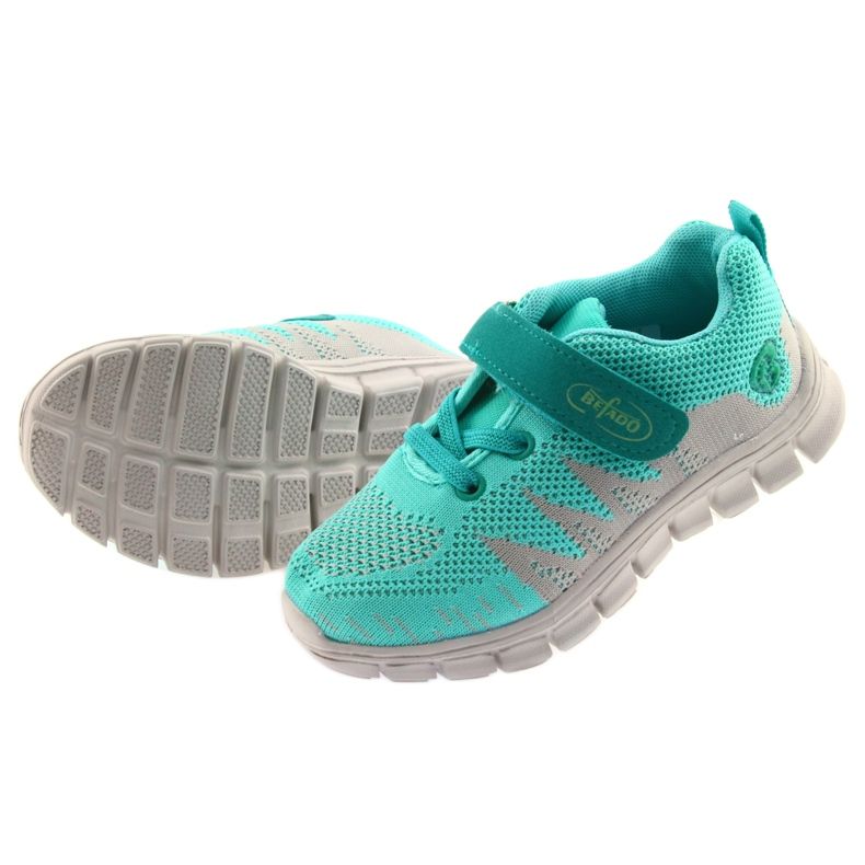 Befado gyermekcipő 23 cm -ig 516X027 szürke zöld 5